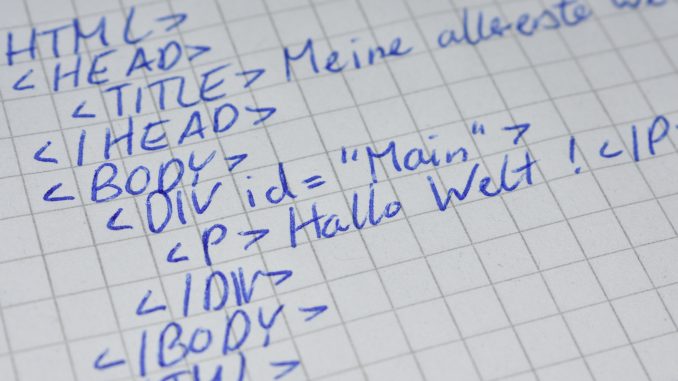 HTML-Code HTML-Code ist die Basis aller Websites.