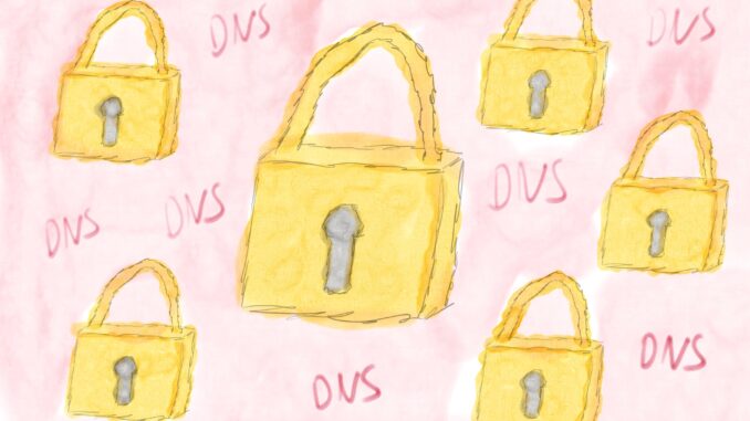 DNS - mit Vorhängeschloss geschützt Abfragen an DNS-Server werden normalerweise in Klartext gesendet und bergen so ein großes Sicherheitsrisiko, worüber sich viele Anwender nicht bewusst sind.